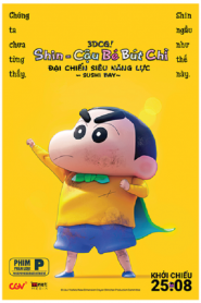 Shin Cậu Bé Bút Chì Movie 31: Đại Chiến Siêu Năng Lực Sushi Bay